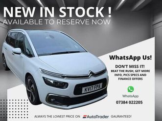 2017 citroen grand c4 picasso 2.0bluehdi flair eat6