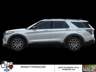 2026 ford explorer st-line