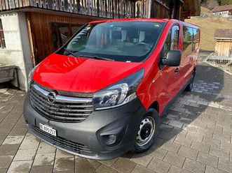 opel vivaro b - 9 plätze - camper ausbau canton berne - tutti.ch