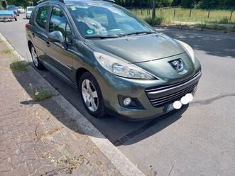 peugeot 207 sw mit panorama dach klima servo