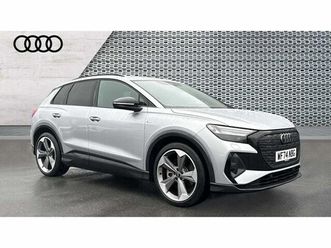 audi q4 e-tron black edition 55 quattro