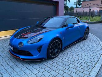 a110 r limited edition no.286 blue racing matt, carbon wheels, full ppf