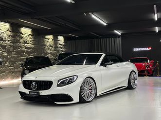 s 63 amg cabriolet 4matic speedshift mct amg driver's package