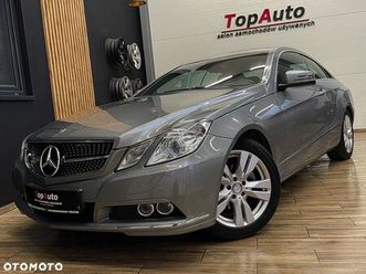 mercedes-benz klasa e 250 cgi blueefficiency automatik avantgarde