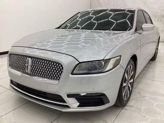 used 2017 lincoln continental premiere