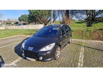 peugeot 307 sw 1.6 hdi black & silver