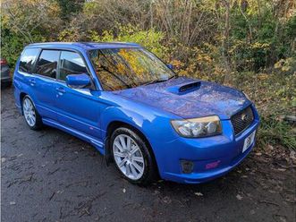2007 forester sti jdm import. 2.5l turbo. 5dr petrol manual (327 bhp)