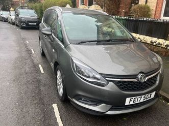 vauxhall, zafira, mpv, 2017, manual, 1364 (cc), 5 doors