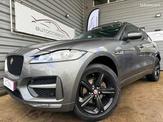 jaguar f-pace r sport 2.0 180 bv8 4x4 gps / toit pano ouvrant / camera / radar av ar / regul / siege chauffants /.....