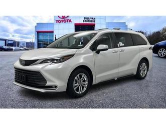 used 2024 toyota sienna platinum
