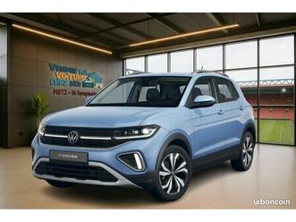 vw t-cross style 116 - dsg 7 + accès confort, caméra, et attelage