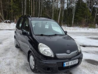 toyota yaris verso 2003 – eu-godkjent til 16.12.2027