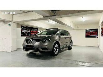 renault espace 5 1.6 dci 160ch initiale paris, automatique