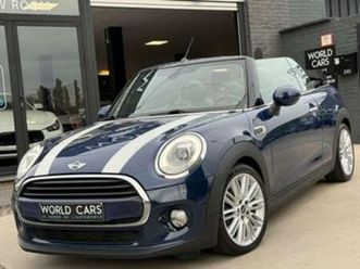 ② mini cooper d cabrio 1.5 d navigation - cuir - cruise - led — mini — 2ememain