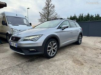 seat leon x-perience 2.0 tdi s/s 184ch dsg6 4drive - toit pano - boîte auto - 4drive - feux xénon - clim auto bi-zone