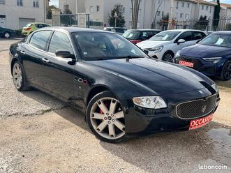 maserati quattroporte sport gt 4.2l v8 401 ch f1