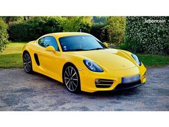 porsche cayman 981 - jaune racing - origine france ??