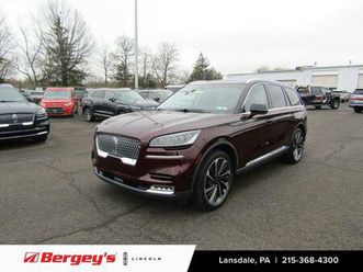 used 2021 lincoln aviator reserve awd