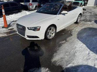 2014 audi a5 premium plus quattro convertible awd*138k*camera*navigati