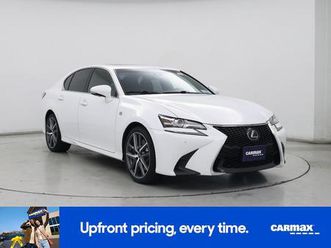 used 2018 lexus gs 350 f-sport