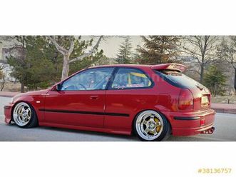 sahibinden honda civic 1.4 i s 1998 model konya 345.000 km kirmizi - 38136757 | arabam.com