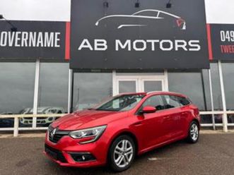 ② renault megane sw 1.2tce 2017 120 000 km led — renault — 2ememain