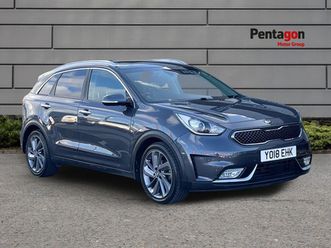 used kia niro hybrid 2018 1.6h gdi 4 suv 5dr petrol hybrid dct euro 6 (s/s) ( 16in alloy) (139 bhp)