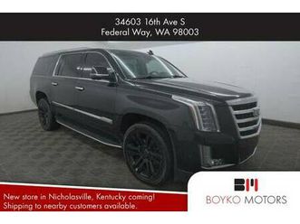 *2019* *cadillac* *escalade esv* *luxury sport utility 4d*