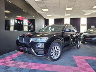 bmw x4 f26 xdrive20d 190ch lounge plus a /2 eme main / suivi limpide /toit ouvrant /camera de recul /sieges chauffants/ hayon electrique