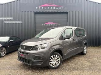 peugeot rifter long bluehdi 100 bvm5 active ct vierge