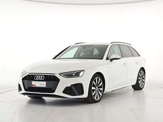 audi a4 avant 35 2.0 tdi mhev s line edition 163cv s-tronic del 2023 usata a alessandria