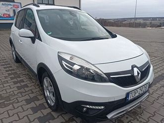 renault scenic 3 xmode 2014 rok z niemiec led hak klima biała perła opatów • olx.pl