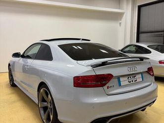 audi rs5 g-zero edition garanzia 12/36 mesi