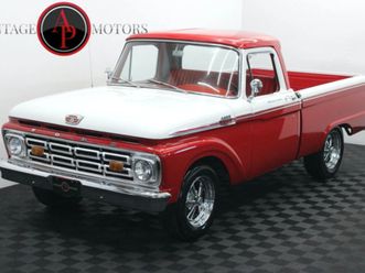 1964 ford f100 custom cab styleside restored v8 4 speed