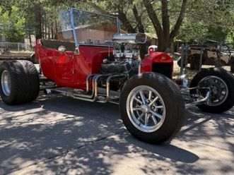 1925 ford model t original steel-bodied, 350 v8 power, exposed-engine
