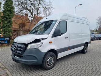 ② mercedes sprinter pro 317 cdi aut led mbux navi stoelverw — camionnettes & utilitaires — 2ememain