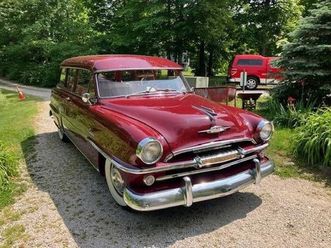 1954 plymouth belvedere rust-free, original basket weave interior, wire hubcaps