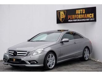 mercedes-benz e 350 cgi be coupe *3xamg-line~pano~sitzbel.~2hd