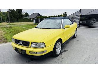 audi 80 cabrio cabriolet kabrio 1.8 adr skóra oem lakier lublin • olx.pl