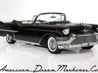 1957 cadillac series 62 real black car, #s 365 ps pb pw