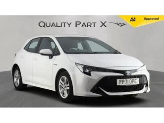 2021 toyota corolla 1.8 vvt-h icon tech cvt euro 6 (start/stop) 5dr hatchback petrol/electric hybrid aut...