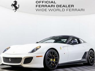 used 2011 ferrari 599 gtb fiorano