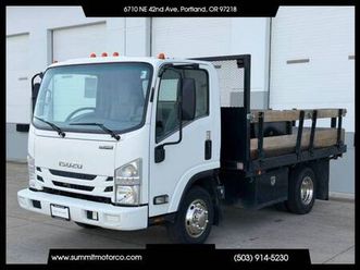 2017 isuzu med duty npr npr regular cab gas pickup truck rwd