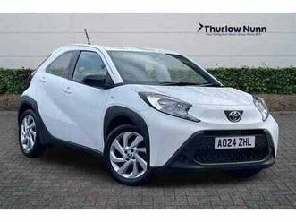 2024 toyota aygo x 1.0 vvt-i pure hatchback 5dr petrol x-shift euro 6 (start/stop) (72 ps) hatchback pet...