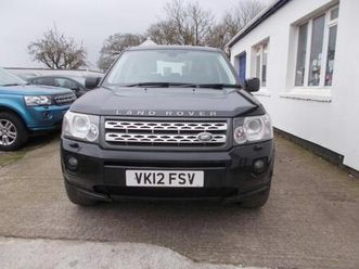 2012 land rover freelander 2.2 sd4 xs 5dr auto estate diesel automatic