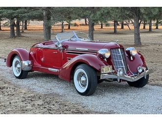 auburn boattail speedster replica by elegant motors