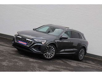audi q8 e-tron 106 kwh 55 s-line - pano/keyless/360/memory/towbar