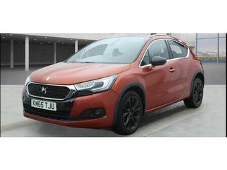 ds ds 4 1.6 bluehdi crossback 5dr diesel manual euro 6 (start/stop) (120 ps)