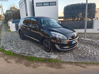 renault scénic 7 lugares versão bose fevereiro/13