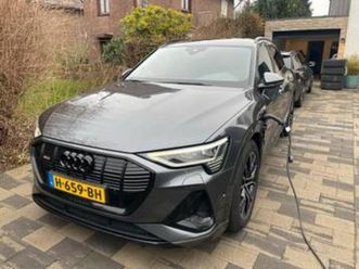 audi e-tron 50 quattro black s edition grijs — audi — marktplaats